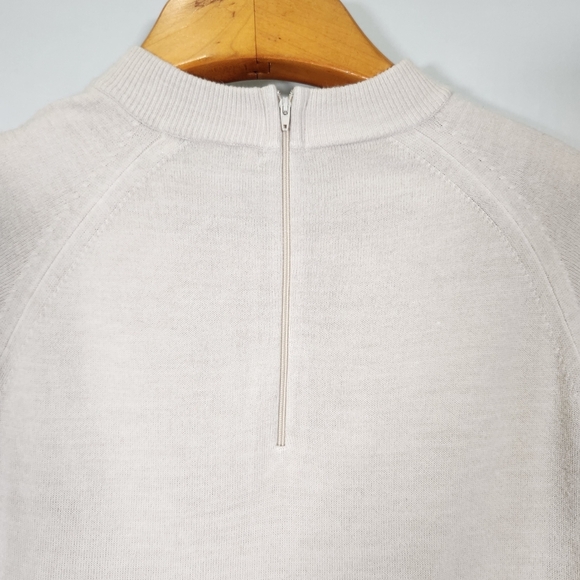 Mercer Street Studio Cream And Brown Set Round Neck Sweaters 2X - Picture 12 of 16